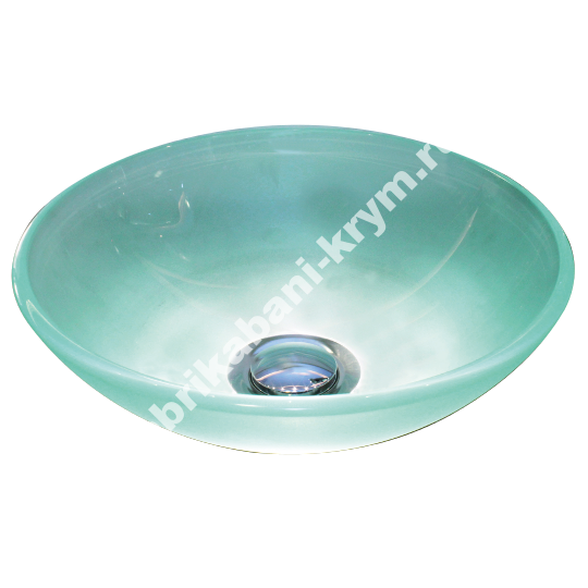 Стеклянная раковина Led d 380мм IP67