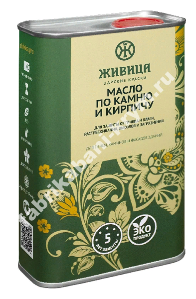 Масло по камню и кирпичу "Живица" 1л.