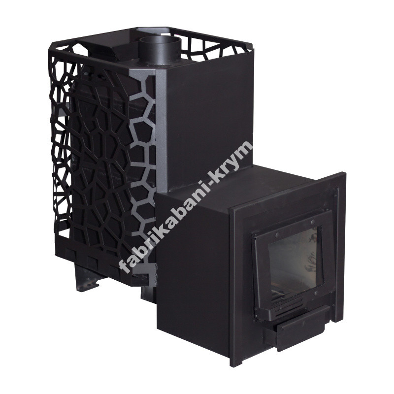 Печь для бани РАДА 4, закрытая каменка, 18 L (СЕТКА)