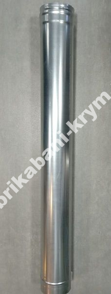 Труба — 115 — 1 м — оцинковка