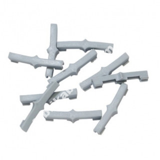 Клипсы для коврика "Soft Step" Light grey (10 шт)